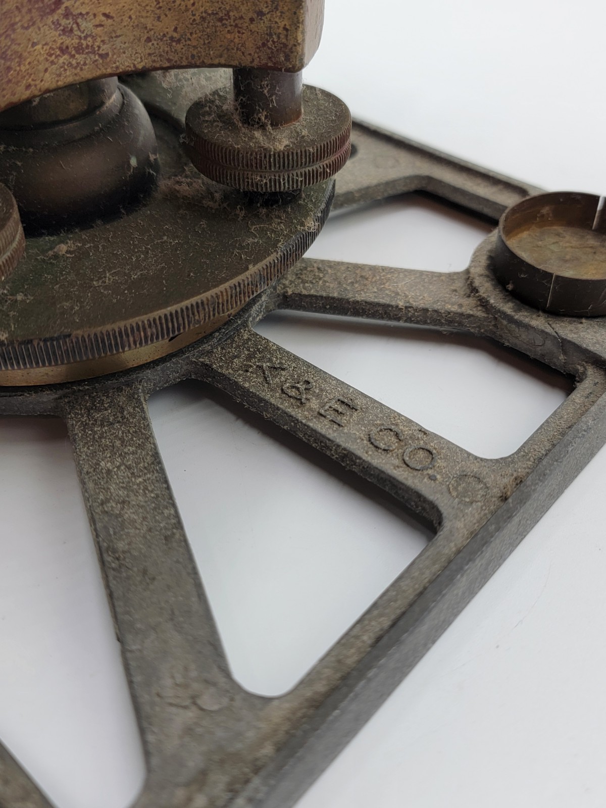 Vintage Keuffel & Esser 9092-1 1940s Paragon Jig Surveyors Transit w/ Case