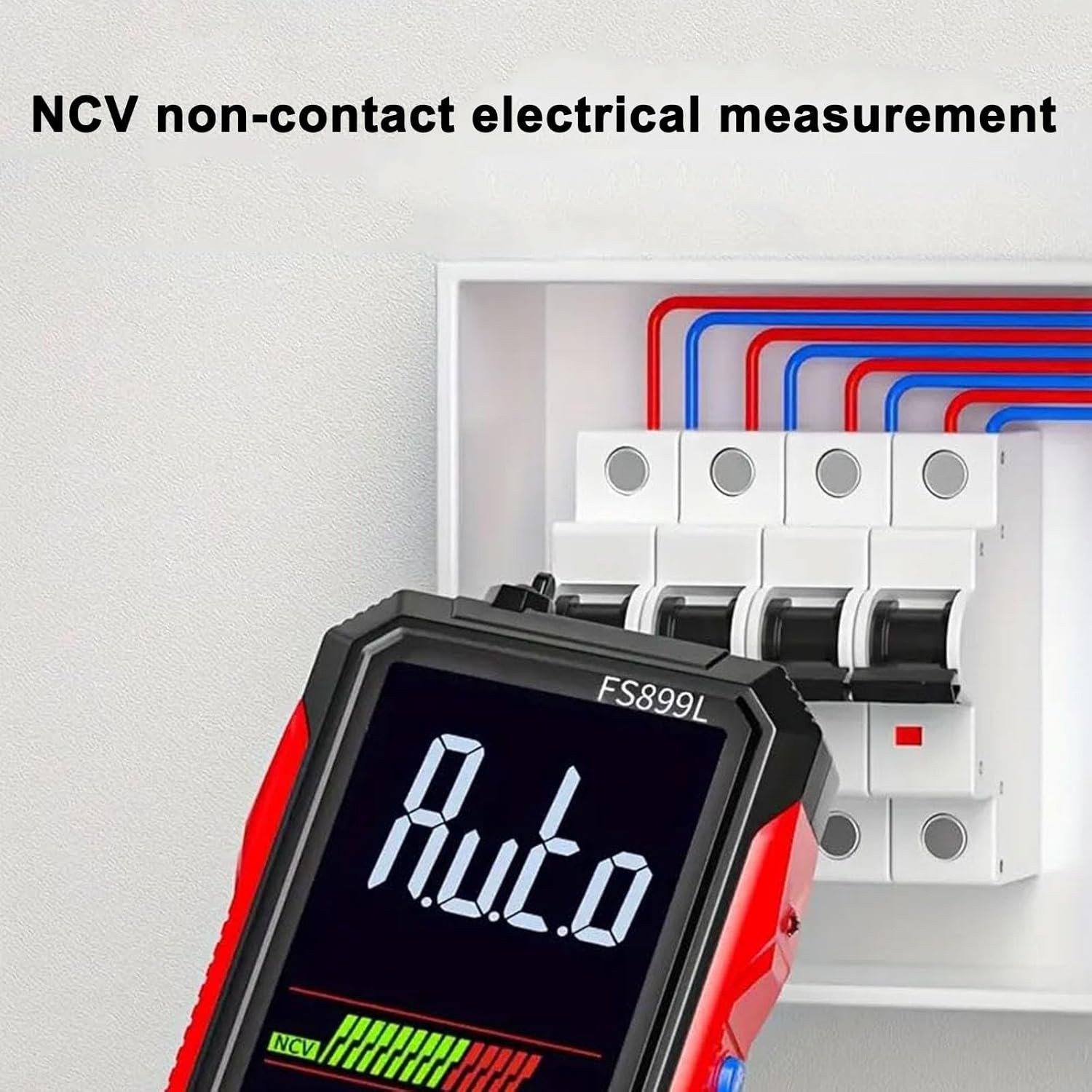 USB Rechargeable Digital Multimeter 6000 Counts Large Color Screen & Backlight