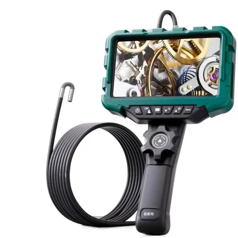 7-inch Borescope big-screen 360° rotating wide-angle camera endoscope car check