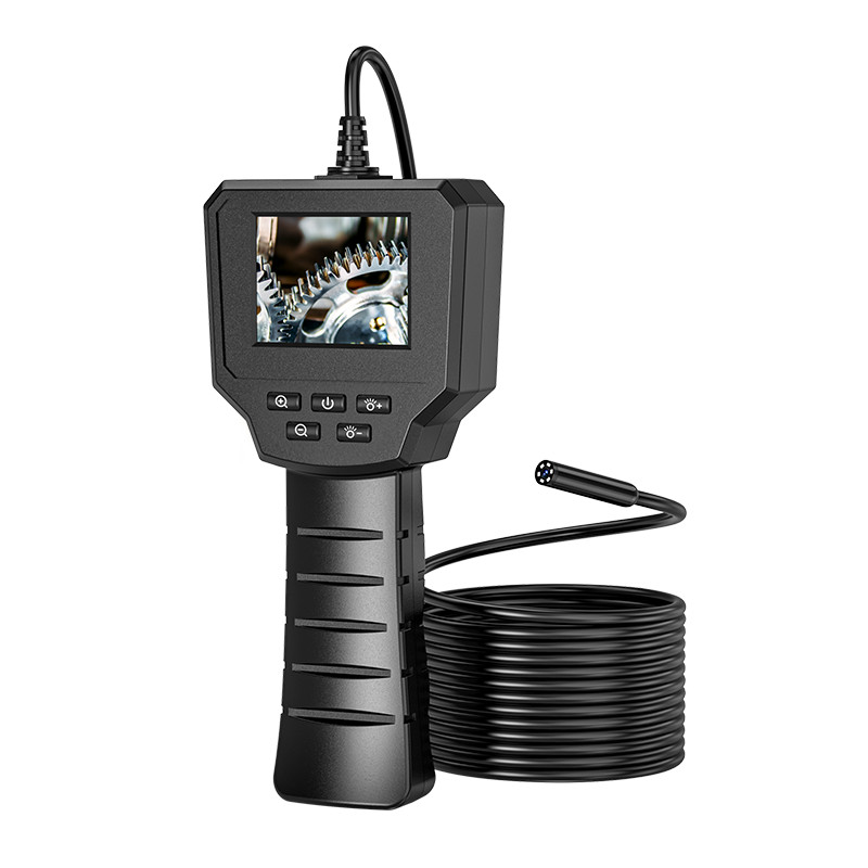 HD 1080P LED Handheld Industrial Endoscope Borescope 8mm Inspection Snake Camera