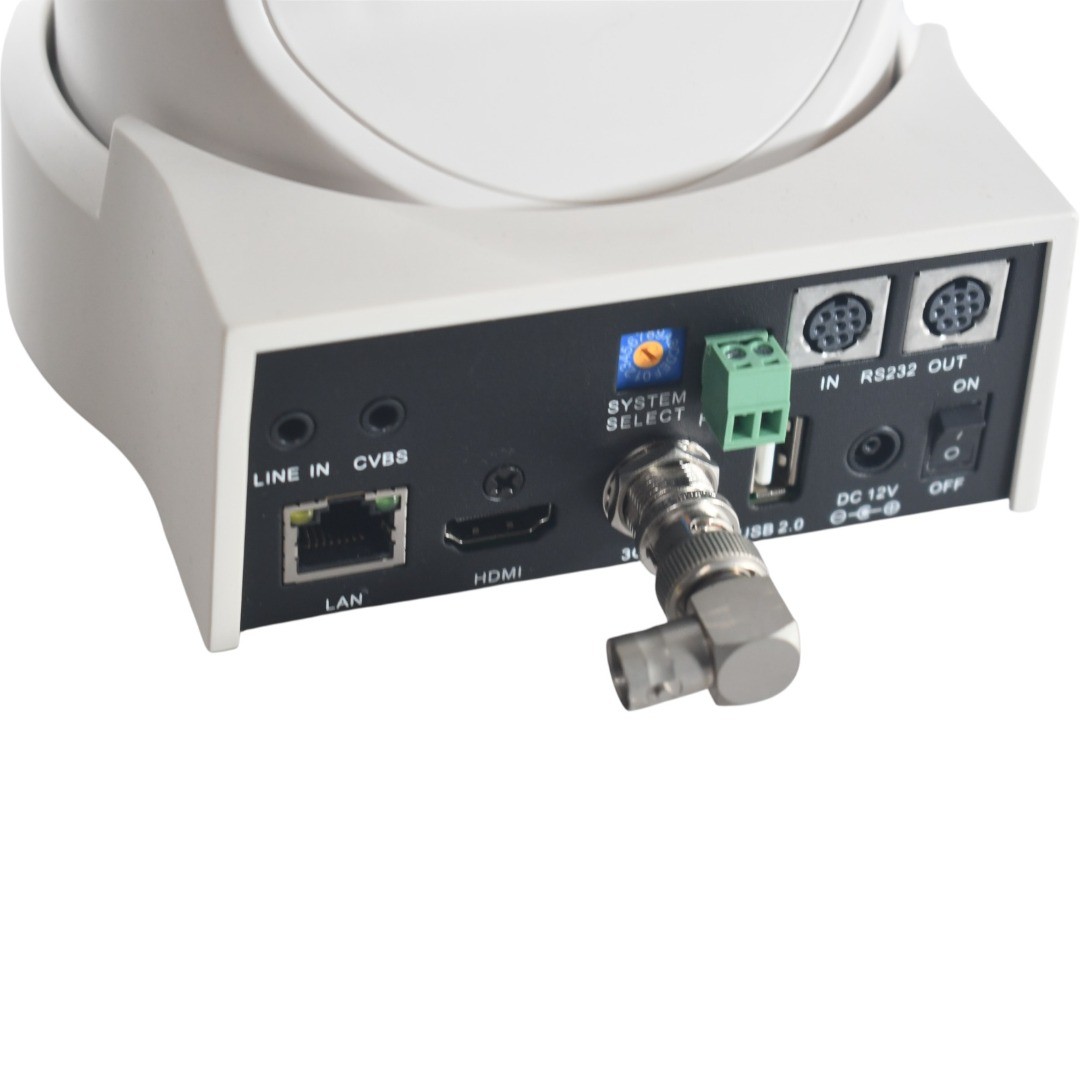 PTZOptics PT12X-SDI-WH-G2 1080p HD Live Streaming Broadcast PTZ Camera White