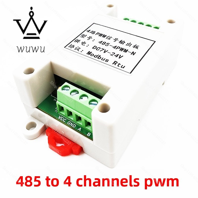 4 Channel RS485 To Signal Converter High Frequency Square Wave Pulse Generator