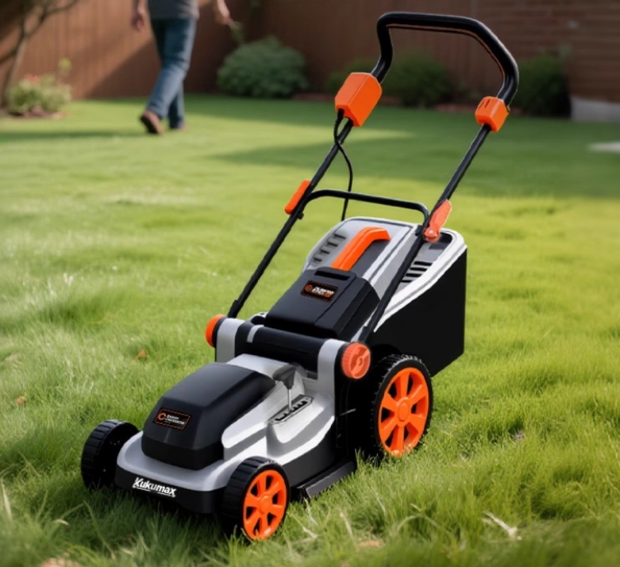 Electric Lawnmower Push-Type Lawn Mower Grass Trimmer