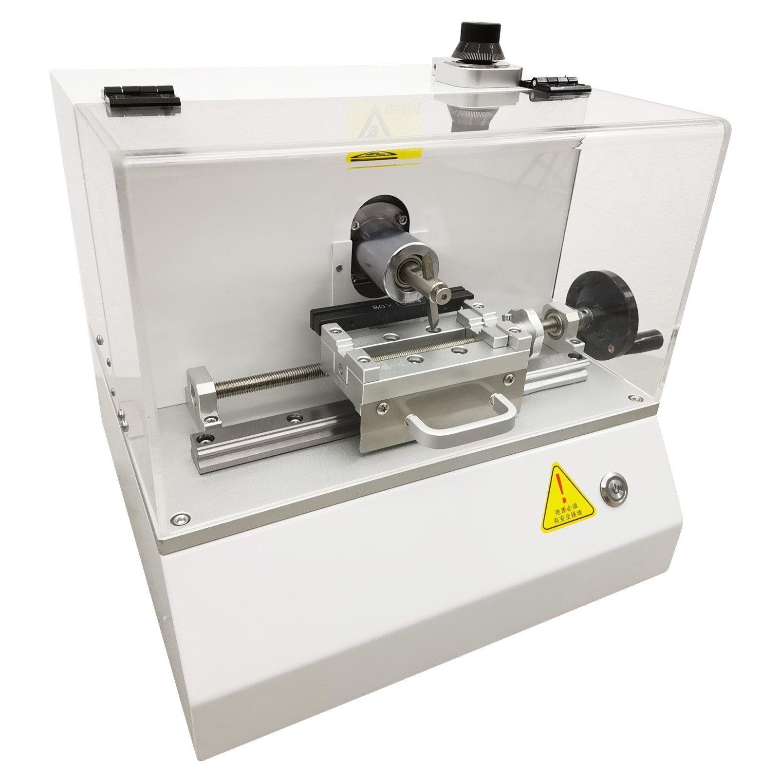 Electric V-type Notch Sample Making Machine 110V Rubber Notching Machine