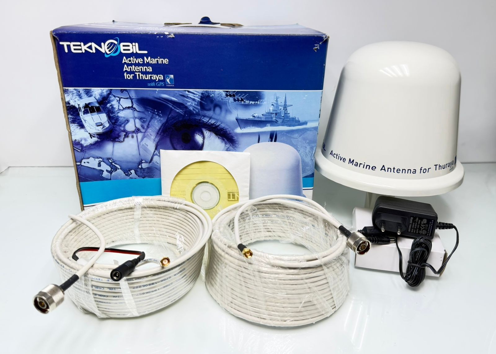 Thuraya Marine Teknobil Satellite Antenna with GPS / Teknobil Antenna
