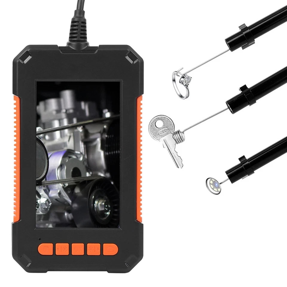 P40 8mm Endoscope 1920 X 1080P 4.3inch Color Display Screen Endoscope New