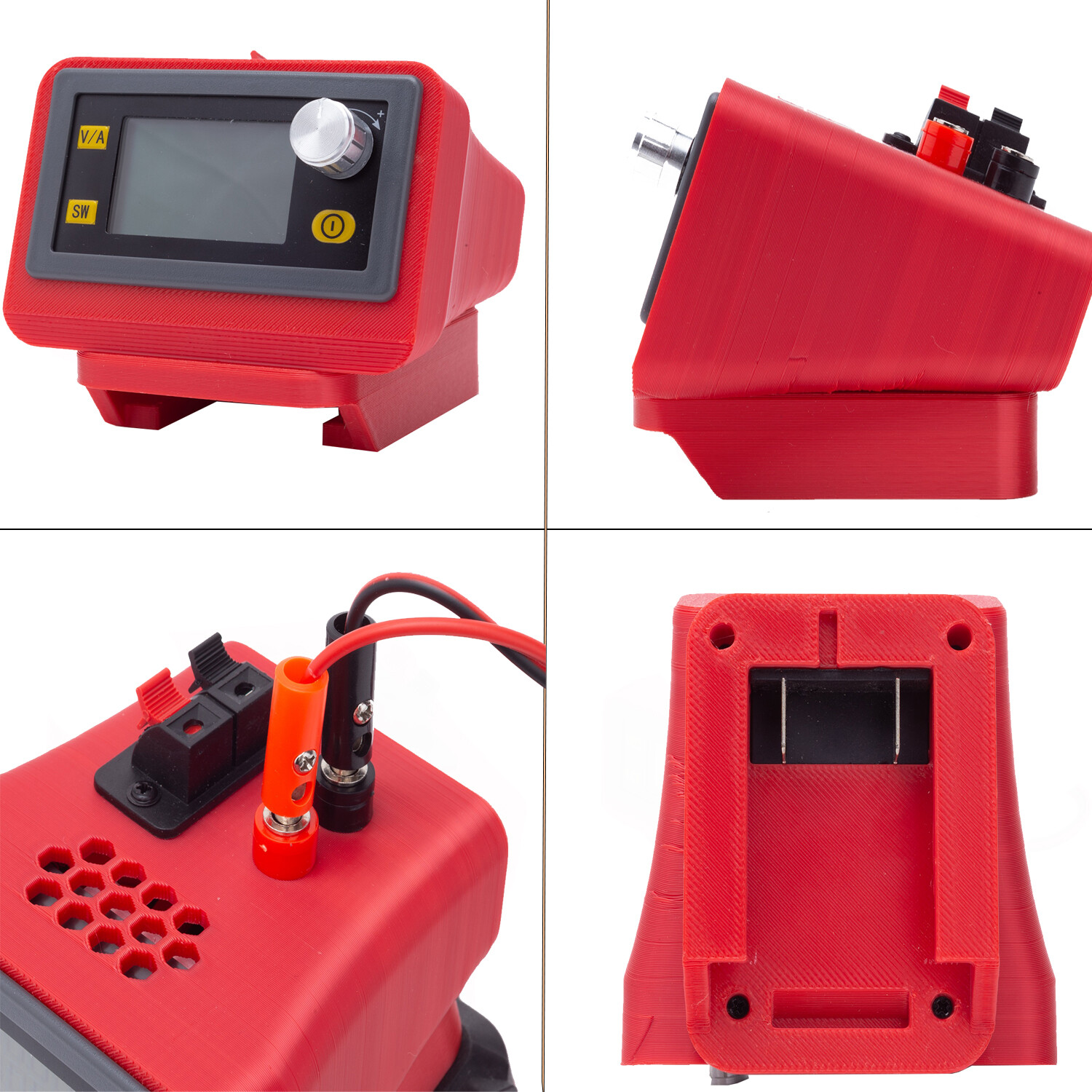 Portable Adjustable Power Voltage Supply To Fits Bauer DC 20V Li-Ion Battery