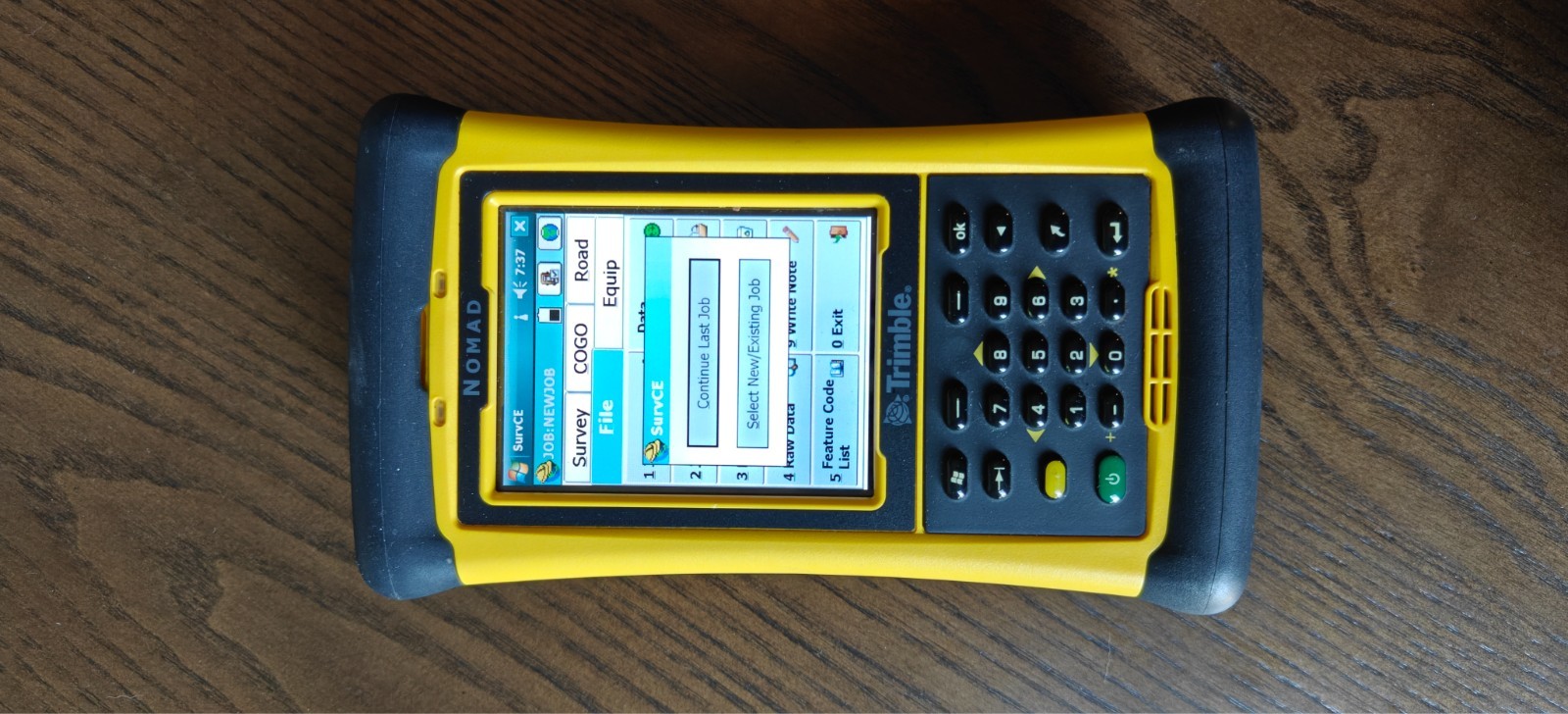 Trimble Nomad TDS Data Collector Handheld with Survey Pro 6 and Carlson SurvCE