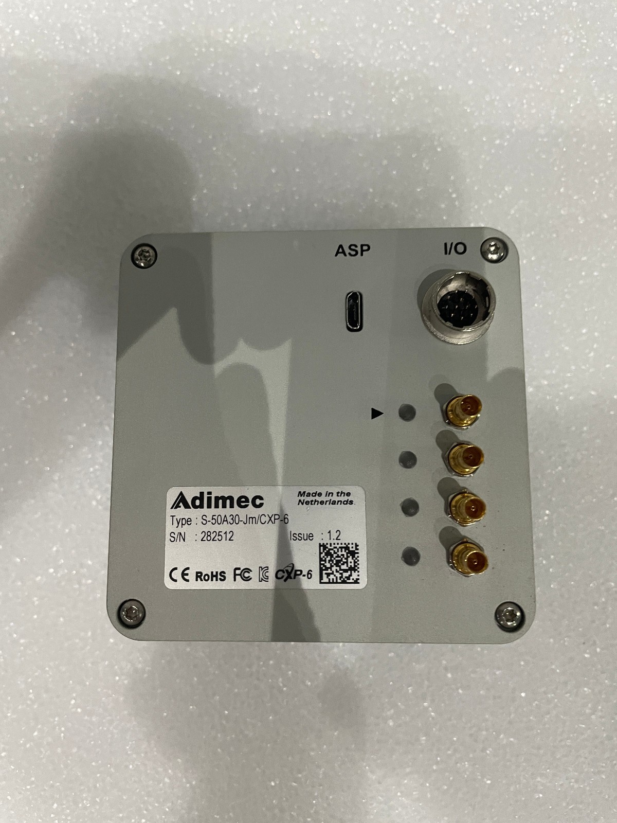 Adimec S-50A30-Jm/CXP-6 High Resolution Metrology Camera