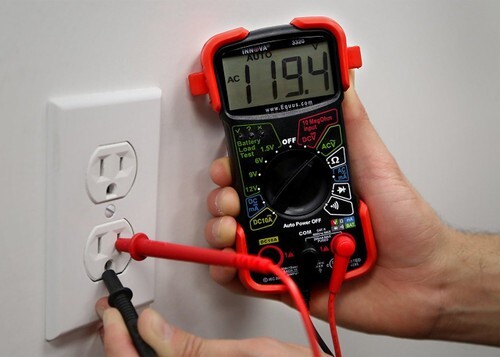 Innova 3320 Auto-Range Digital Multimeter (10 MegOhm)/UL, 9 Function