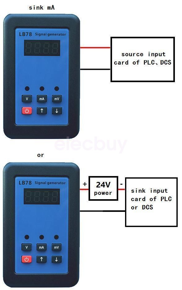 4-20mA Signal Generator LB78 0-10mV Current Voltage mV Resistance Temperature