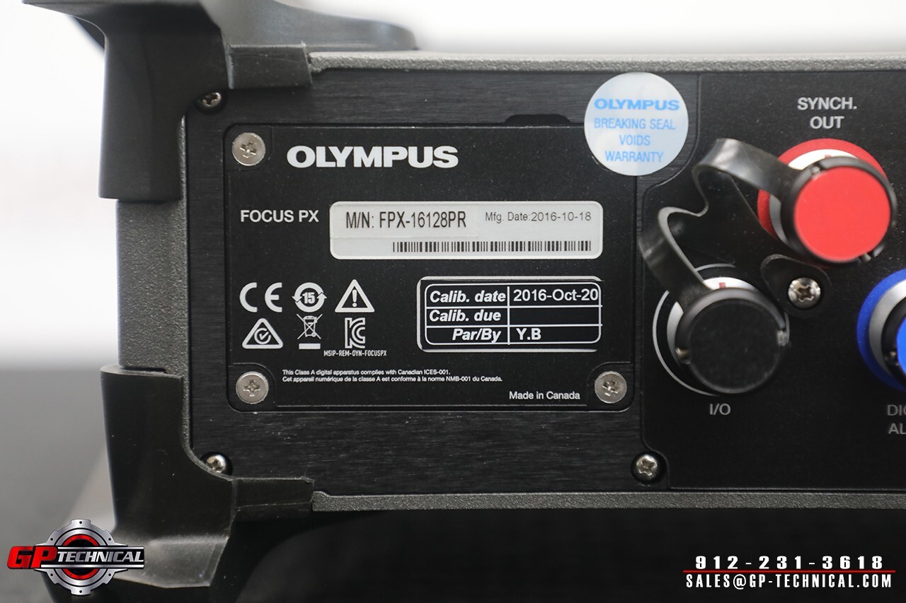 Olympus Focus PX 16:128PR Advanced Phased Array Flaw Detector – Zetec Waygate UT