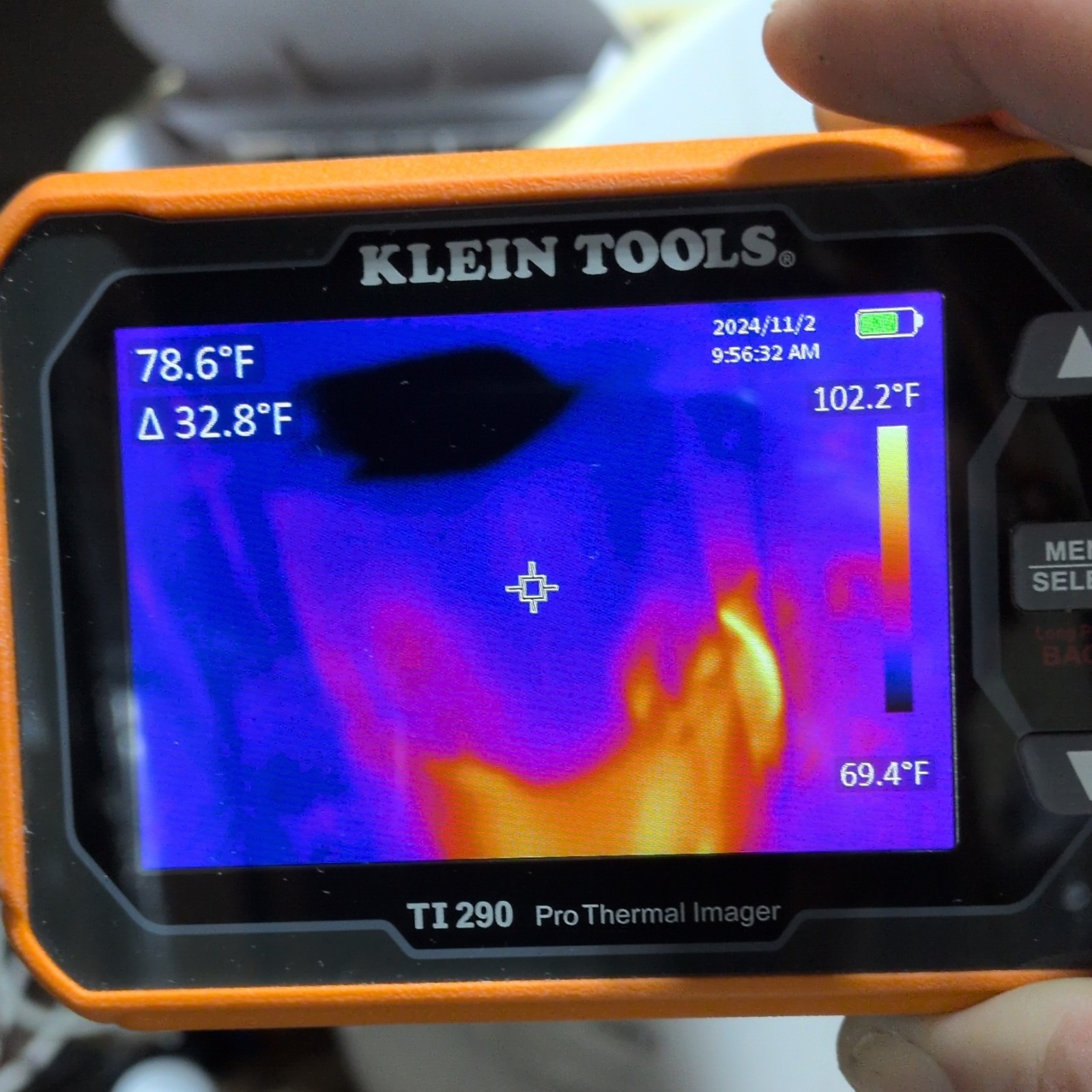 Klein Tools TI290 Pro Handheld Thermal Camera 256×192 IR -4° to 752°F