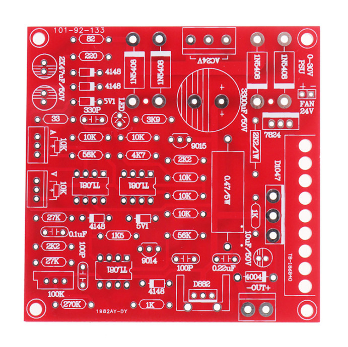 0-30V 2mA-3A Continuously Adjustable Current Limit Protect DC Regulator DIY Kit