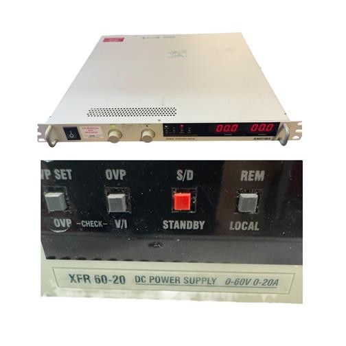 Xantrex XFR 20-60 Programmable DC Power Supply 0-60V 0-20A