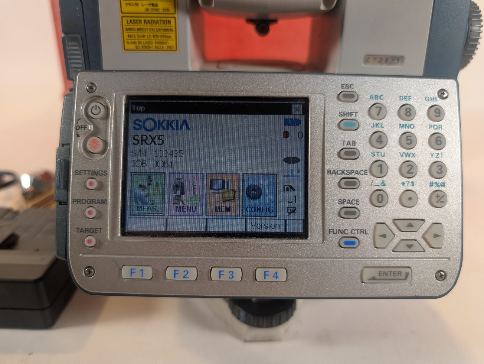 SOKKIA SRX5 Total Station No Touchscreen