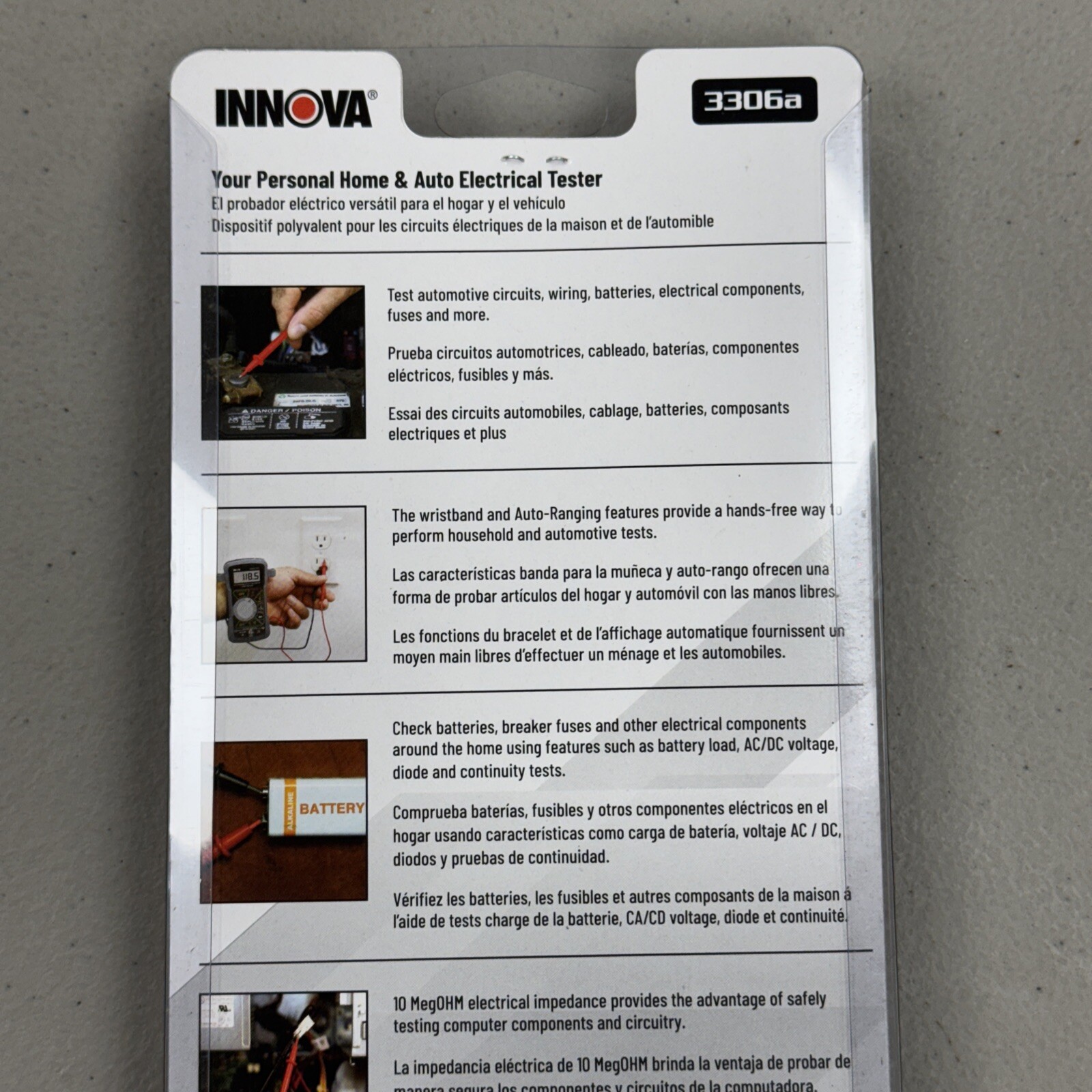 Innova Auto Ranging Digital Multimeter EPI3320 Brand New!