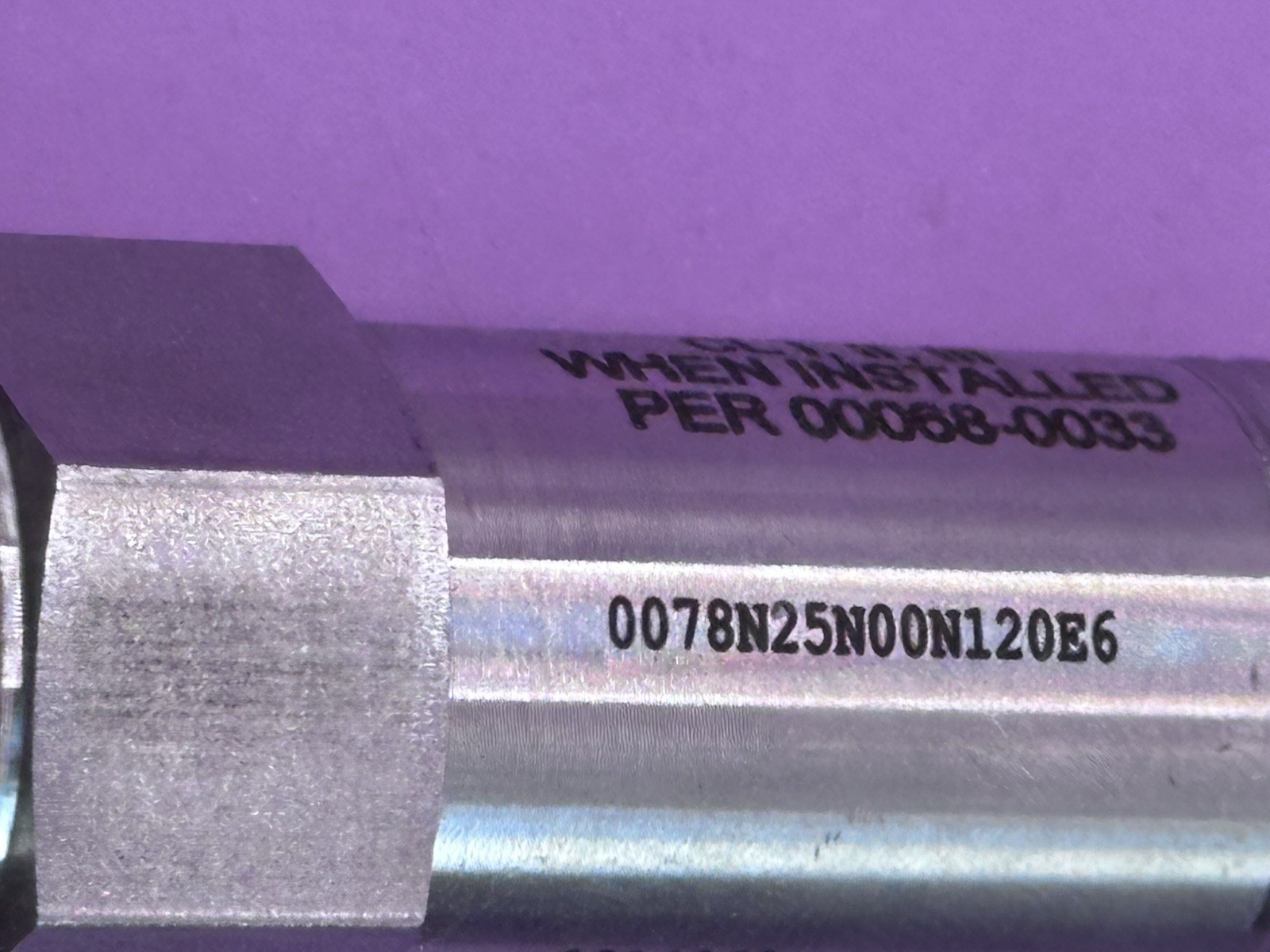 ROSEMOUNT 0078N25N00N120E6 12IN 0.25IN