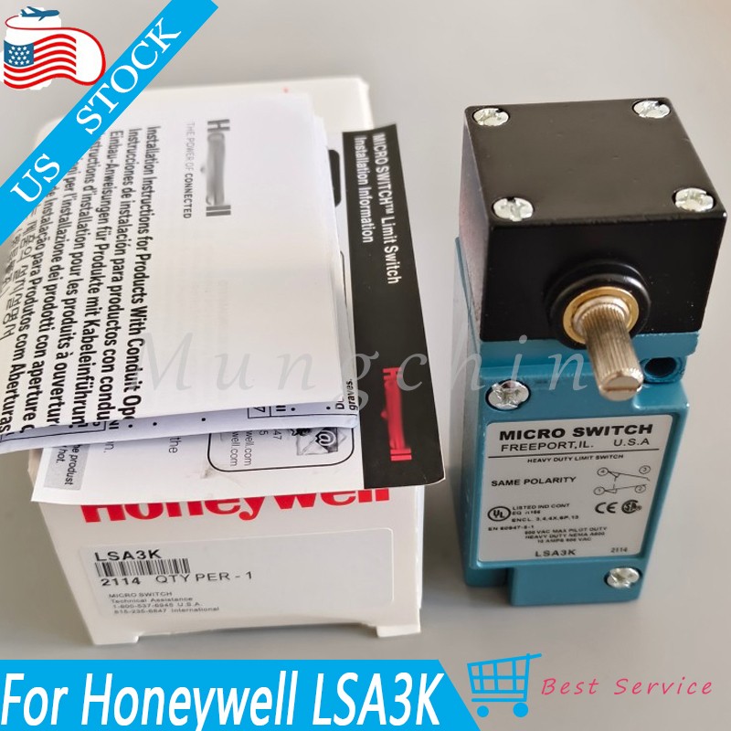 NEW LSA3K Micro Switch Heavy Duty Limit Switch 600VAC For Honeywell LSA3K US