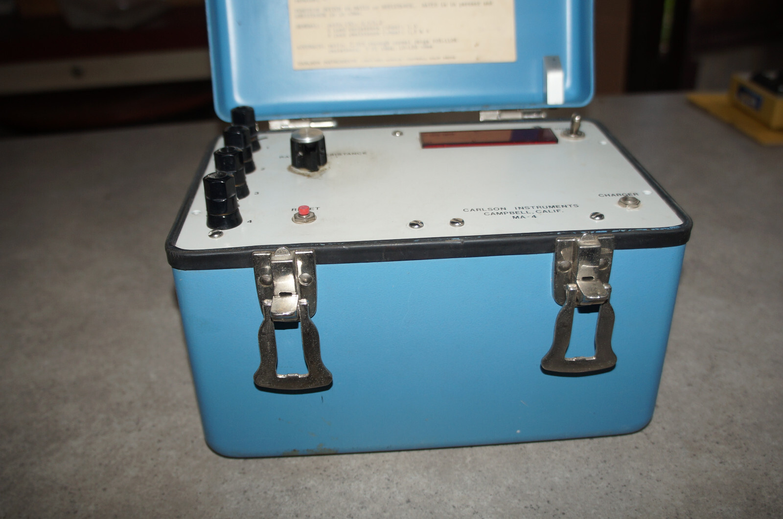 CARLSON INSTRUMENTS model MA-4 Bridge Meter – Digital