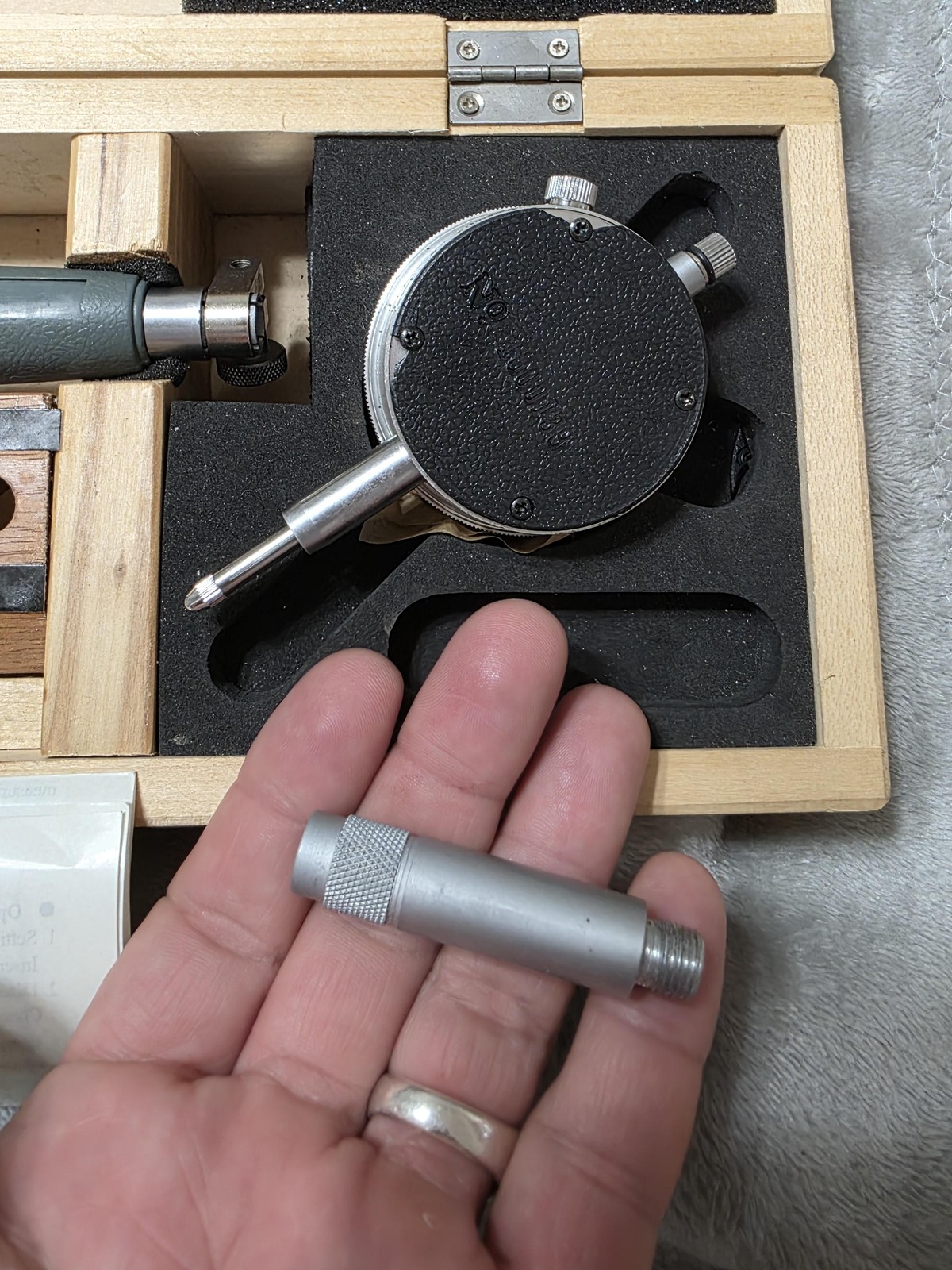 2″-4″ Dial Bore Gauge Set 0.0005″ Graduation Machinist Tool Dial Indicator Case