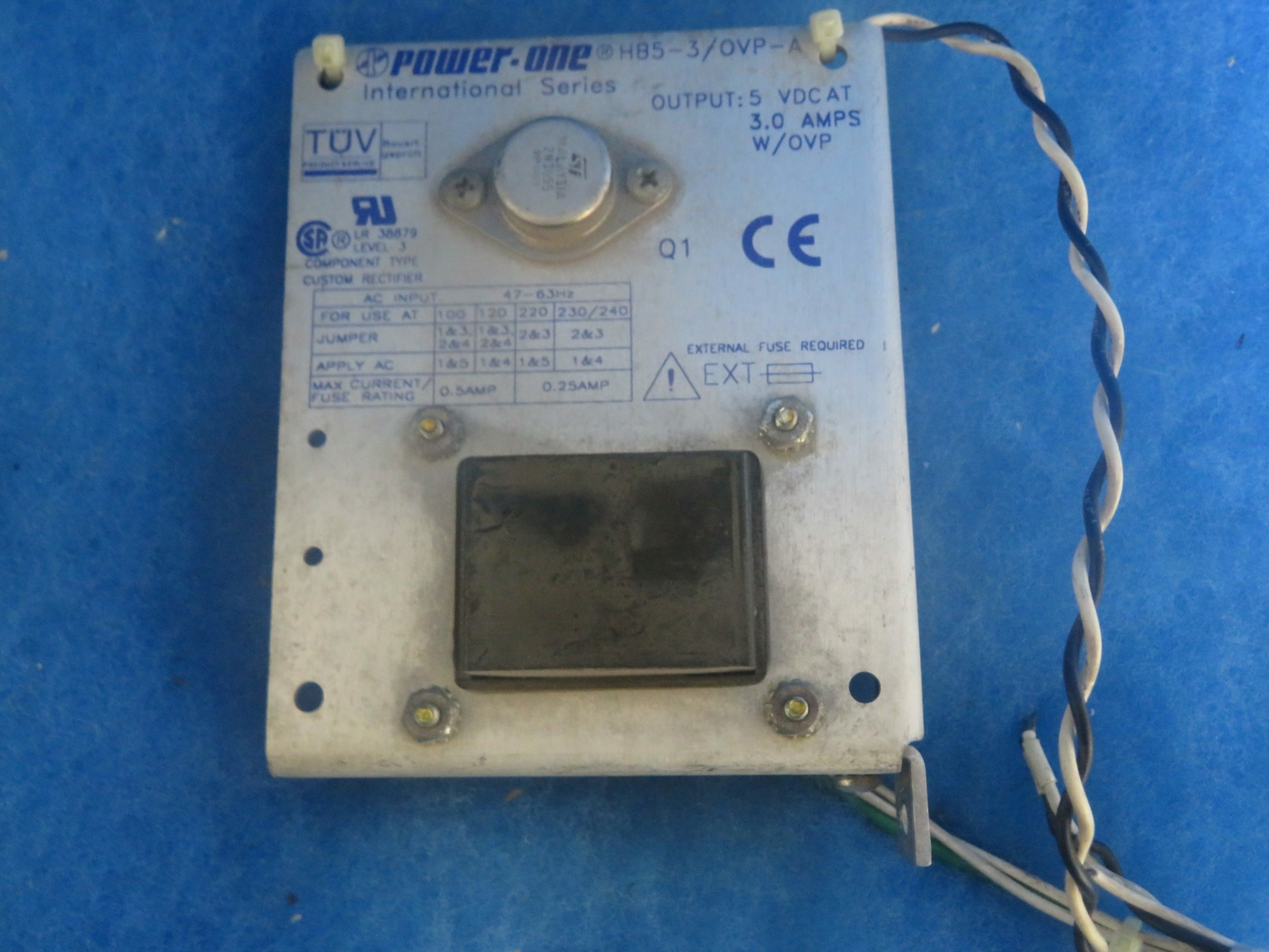 Power One HB5-3/OVP-A+ POWER SUPPLY 5VDC 3A 1 year warranty