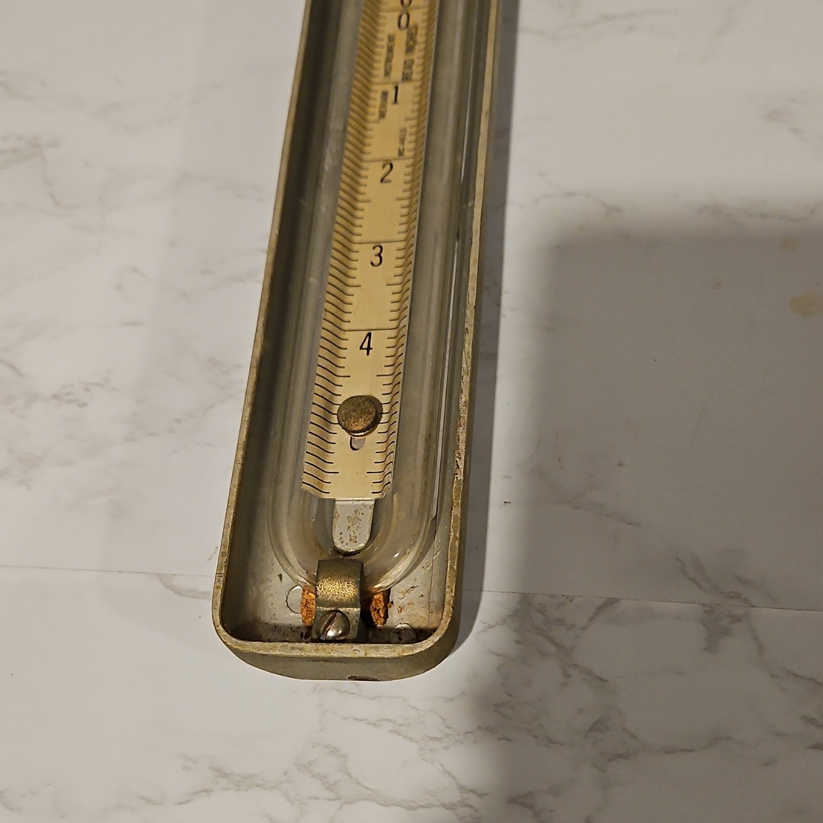 Meriam 10AA25WM U-Tube U-Type Manometer, 10 in Air Pressure Range
