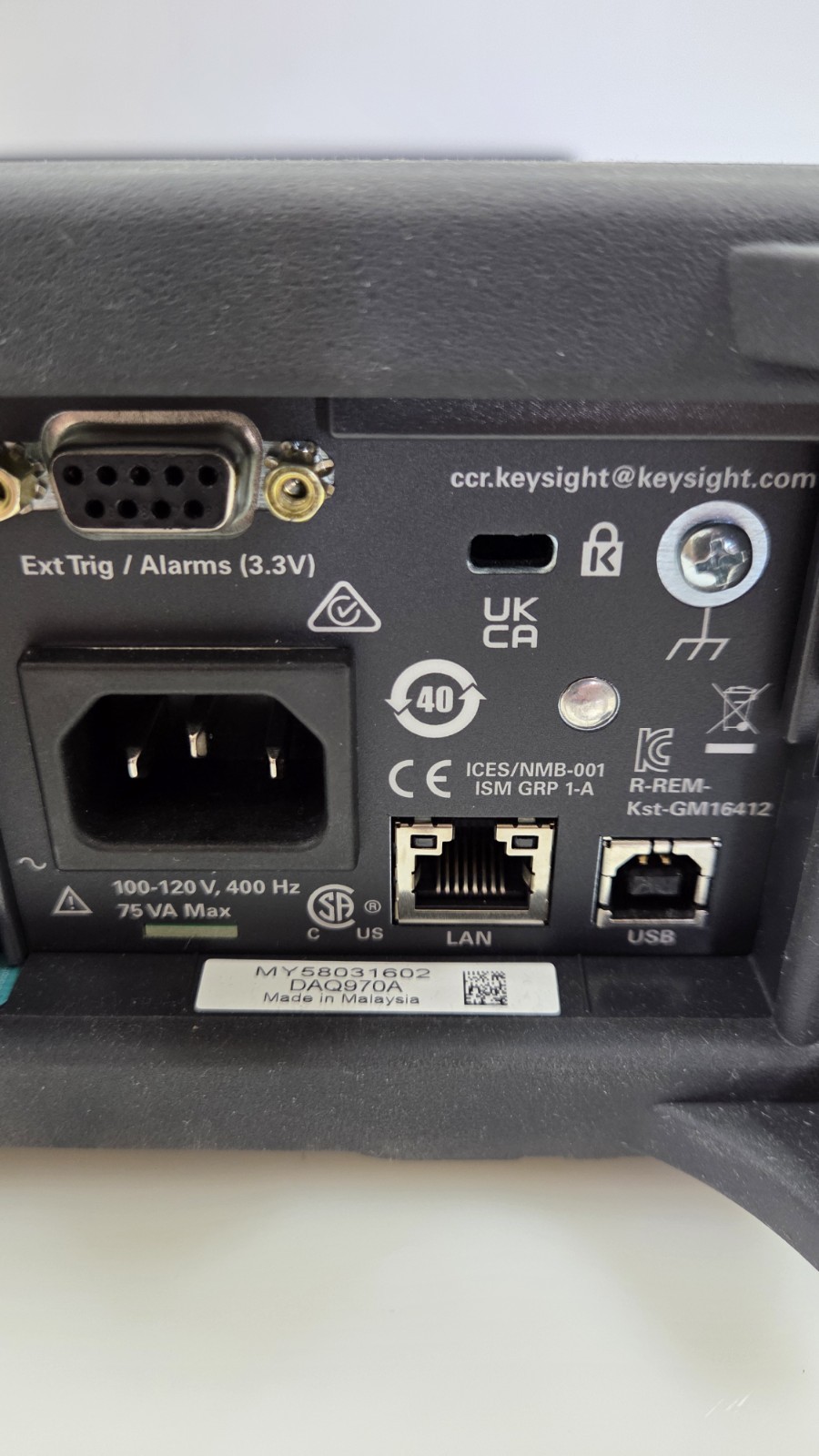 Keysight DAQ970A Data Acquisition System USB 450 Channels《Works》Priced To Sell