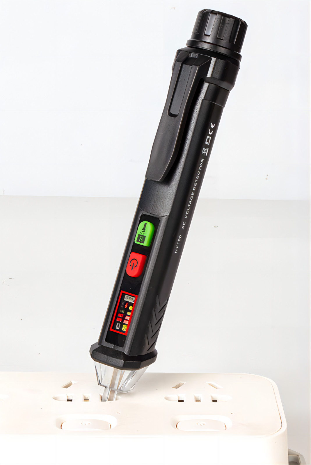 12-1000V Dual Sensitivity Electrical Tester Pen Non-Contact AC Voltage Detector