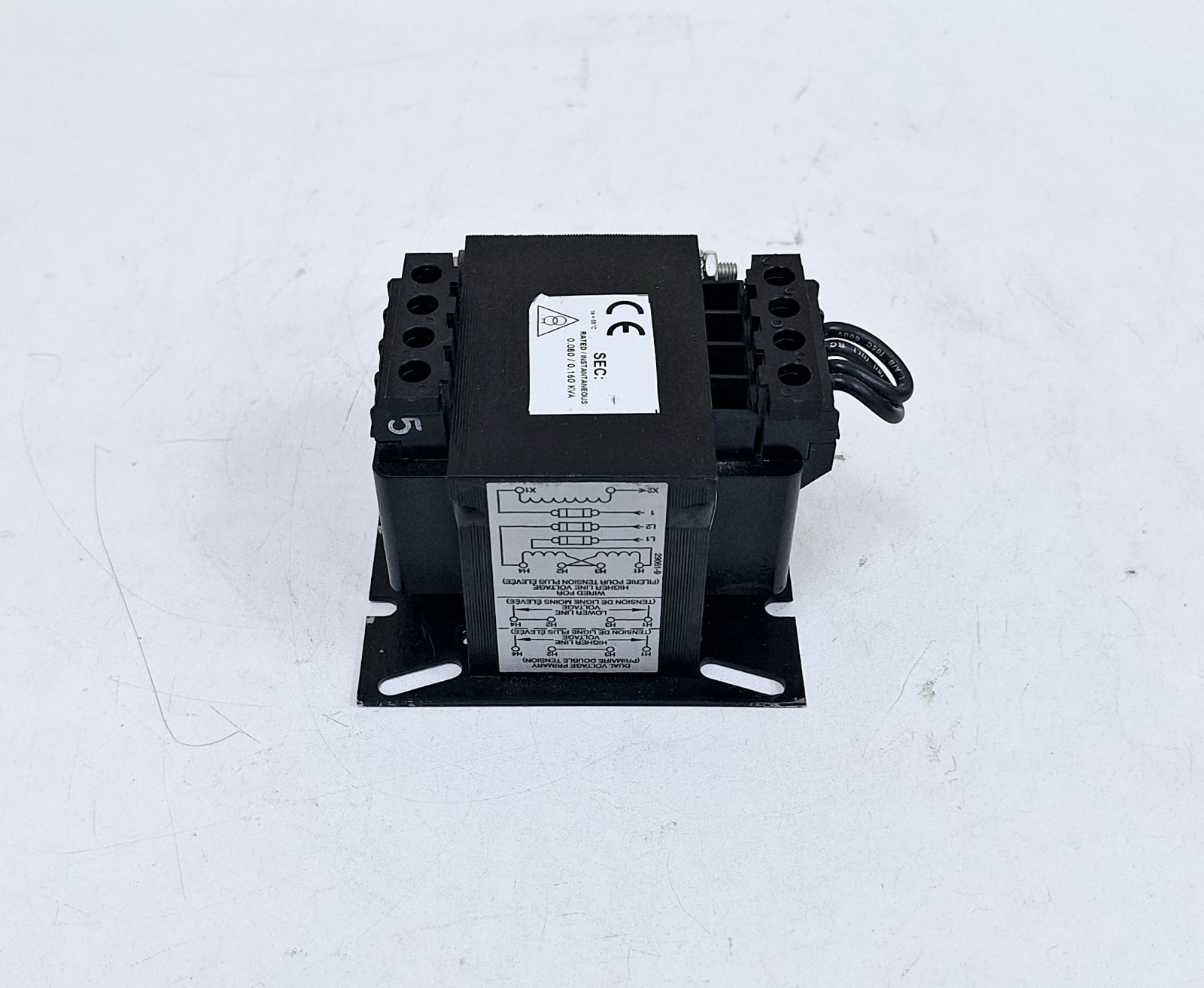 Allen-Bradley 1497-B-BASX-0-N Series A Industrial Control Transformer 0.080 kVA