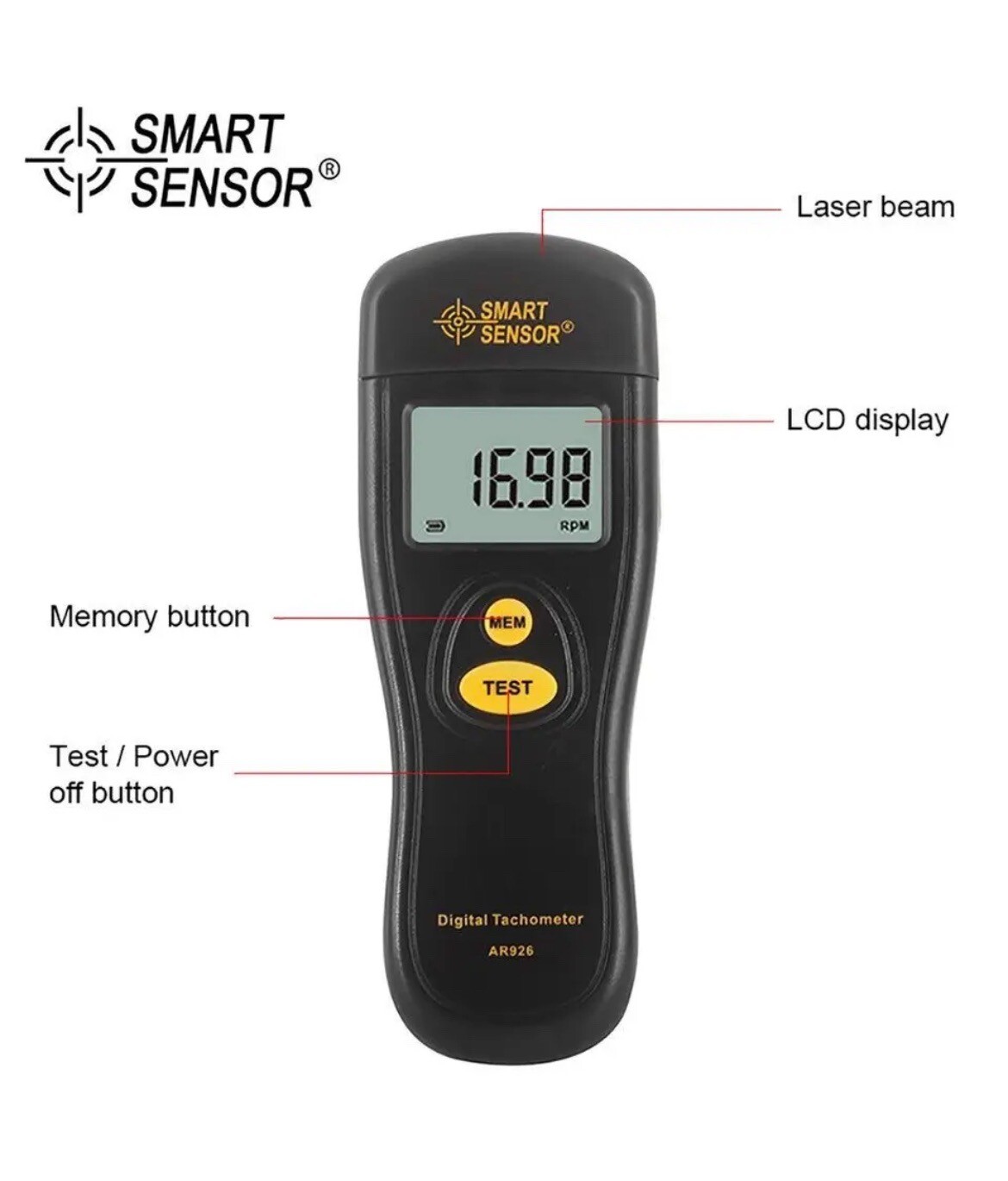 Digital Wood Moisture Meter Moisture Meter Hygrometer Moisture Detector, 2%~70%