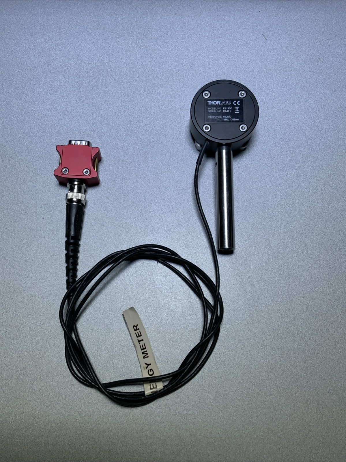 ThorLabs ES120C – Pyroelectric Energy Sensor