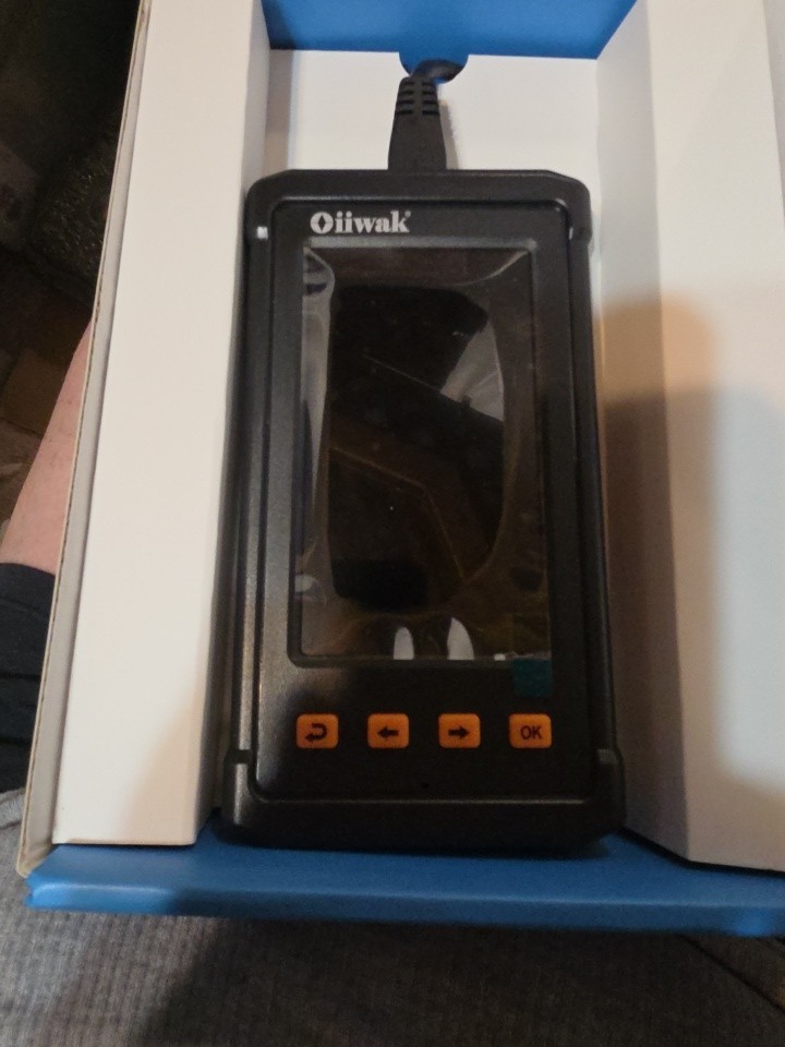 Oiiwak 360° Rotation Endoscope 15m Borescope Inspection Camera 6x Digital Zoom
