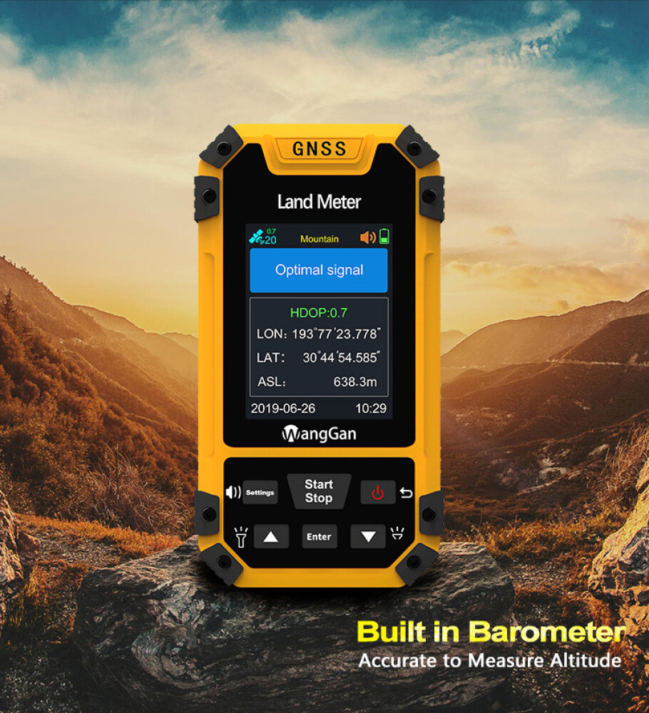 S4 GPS Land Meter Professional Survey Equipment GNSS receiver Area Distance Tool