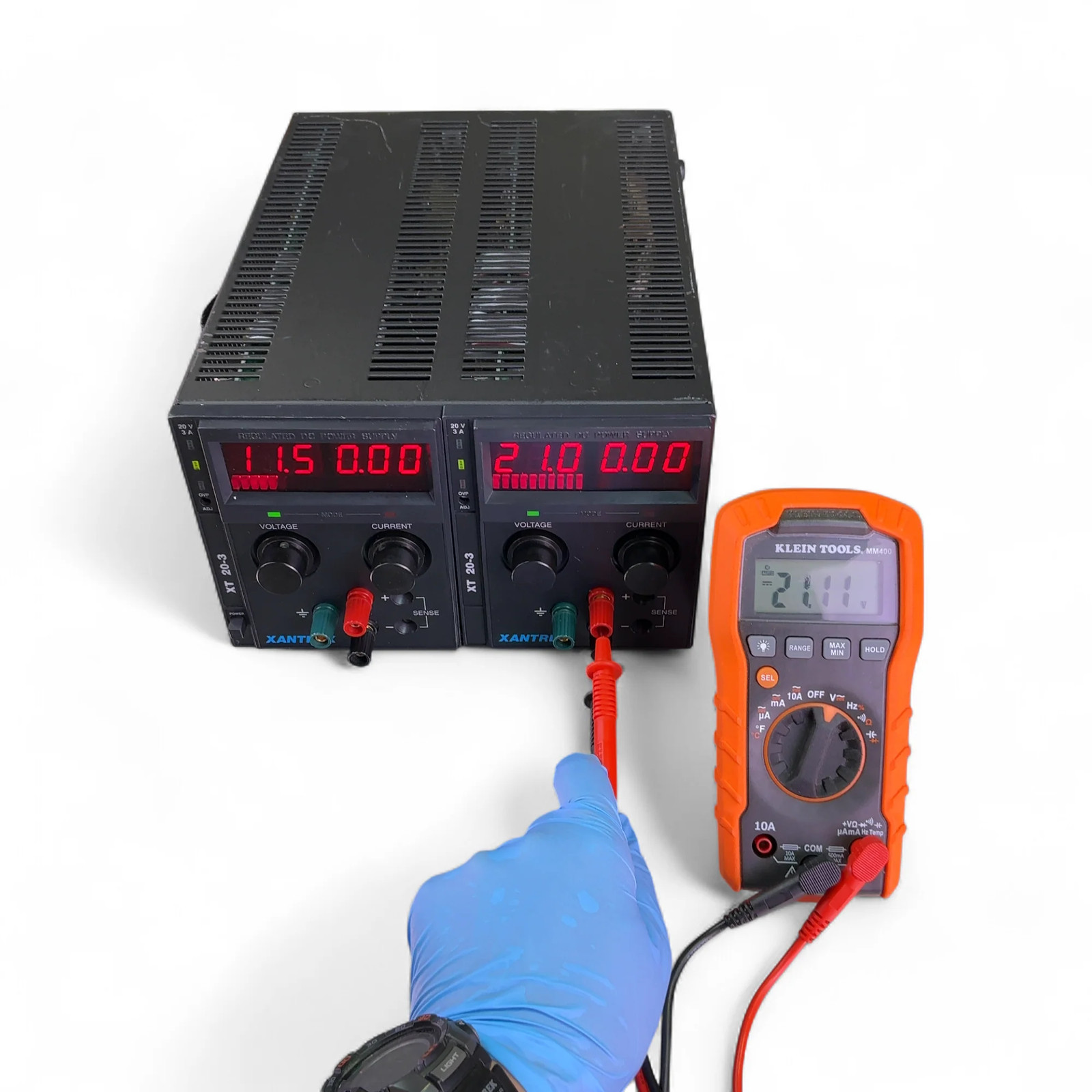 Xantrax Dual 20V Regulated DC Power Supply XTD20-3 (Best Offer!)