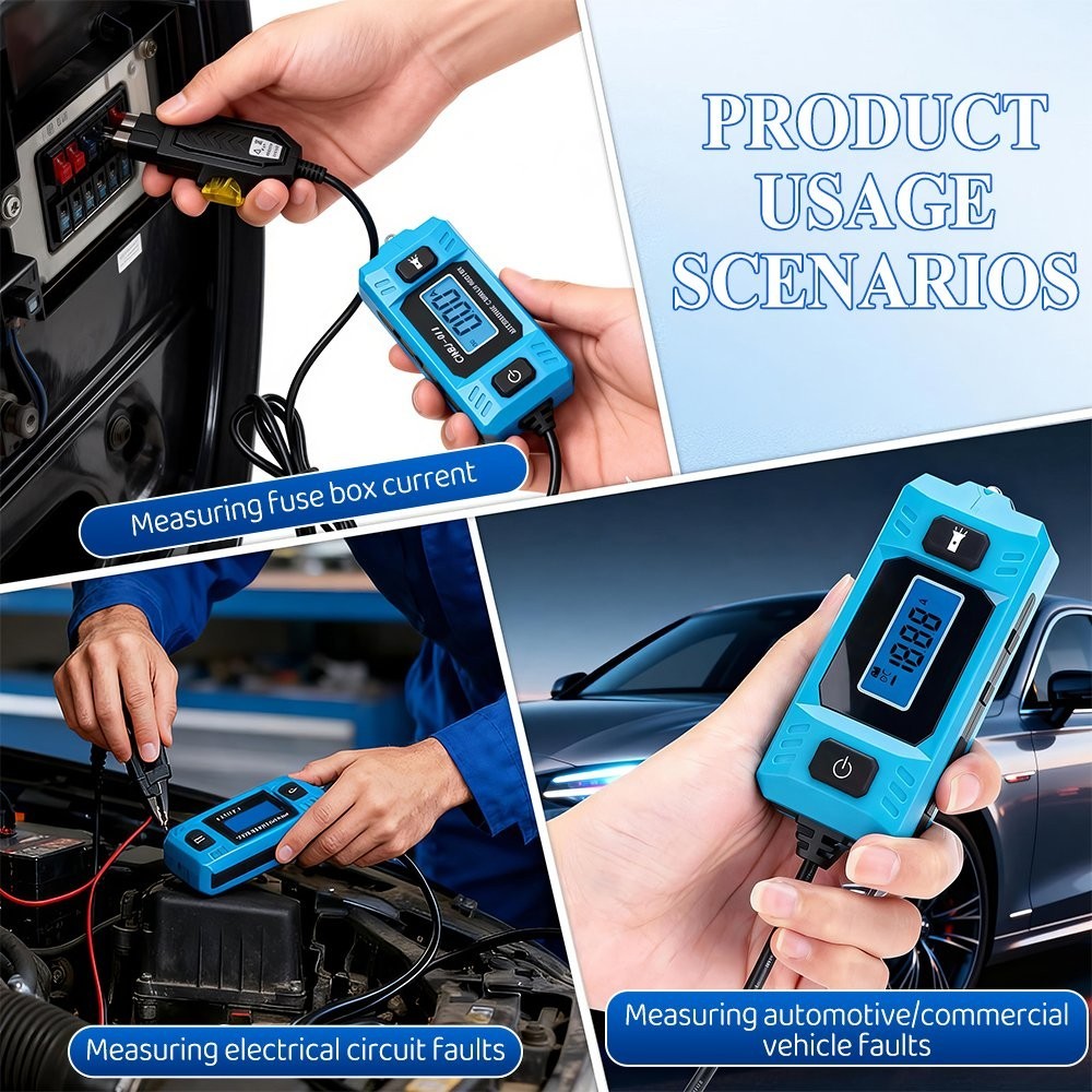 Automotive LED Car Blade Fuse Tester Fuse Leakage for Current Check CNBJ-611