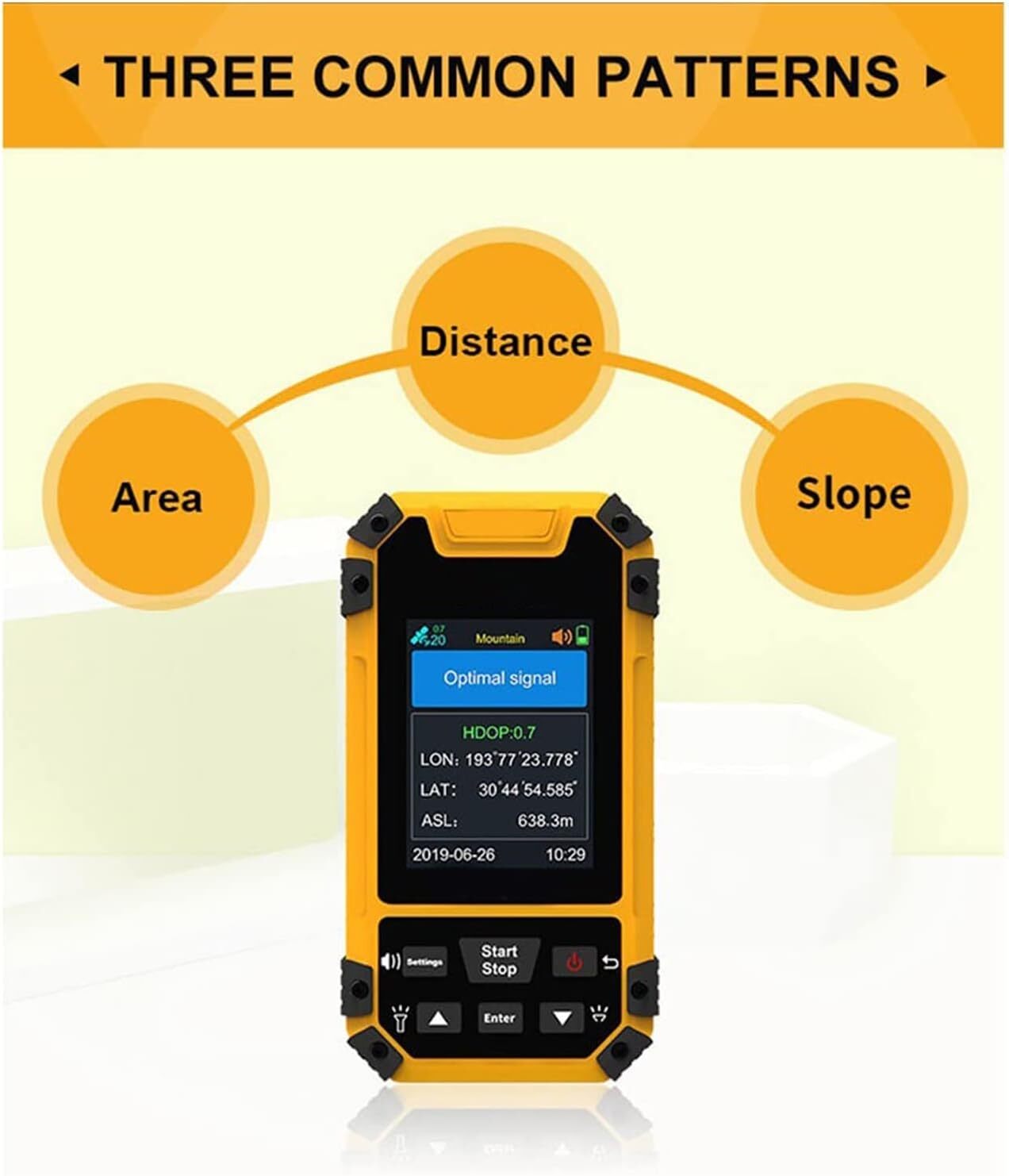 S4 GPS Land Meter Professional Survey Equipment GNSS receiver Area Distance Tool