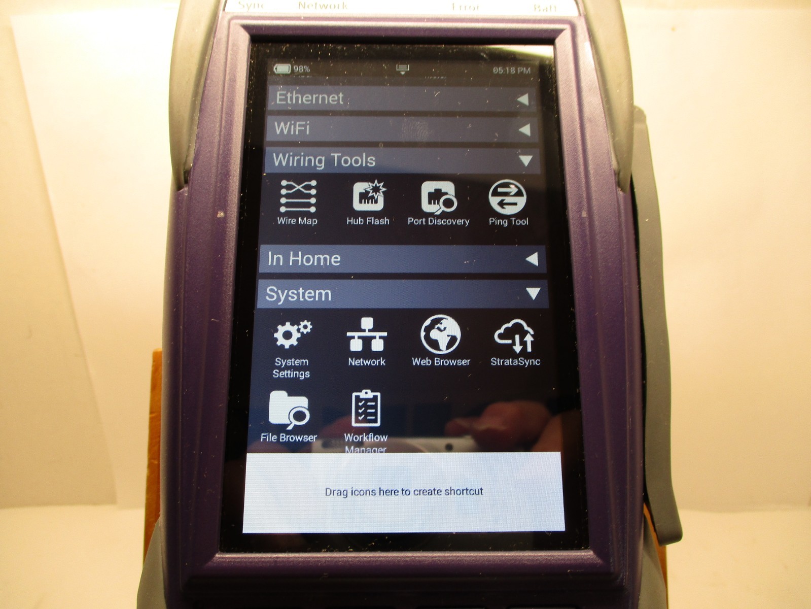 JDSU ONE EXPERT ONX 580P BDCM-G-FAST TESTER, USED AND READY FOR ROUND 2