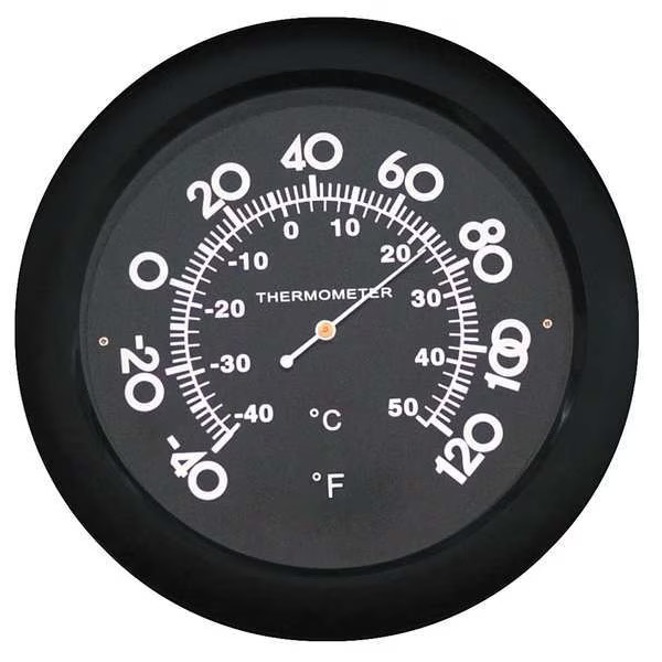 Manufacturer Varies Analog Thermometer,-40 to 120 Degree F 49T436 Manufacturer