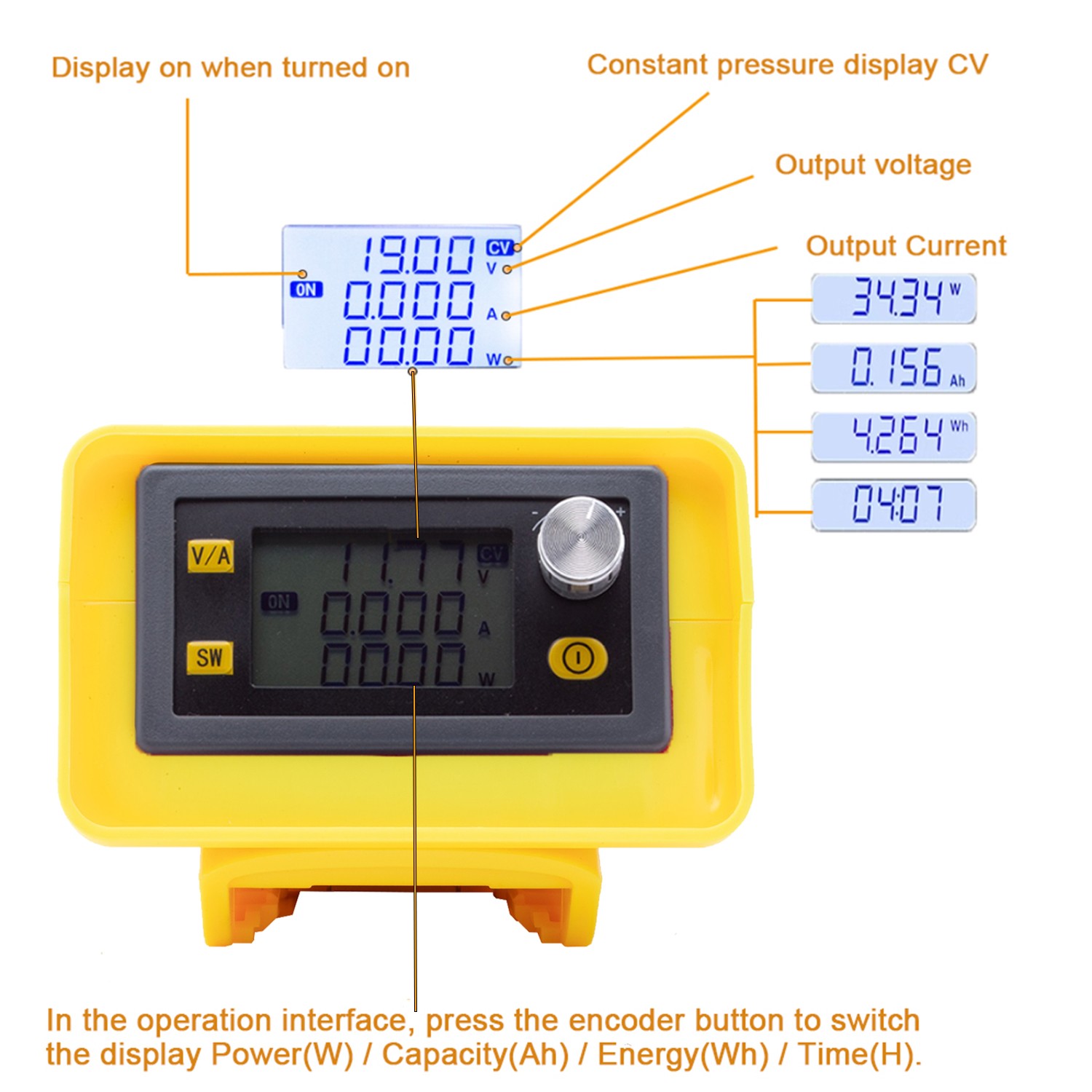 Portable Adjustable DC Power Supply To Fits For Dewalt 18V/20V Li-Ion Battery