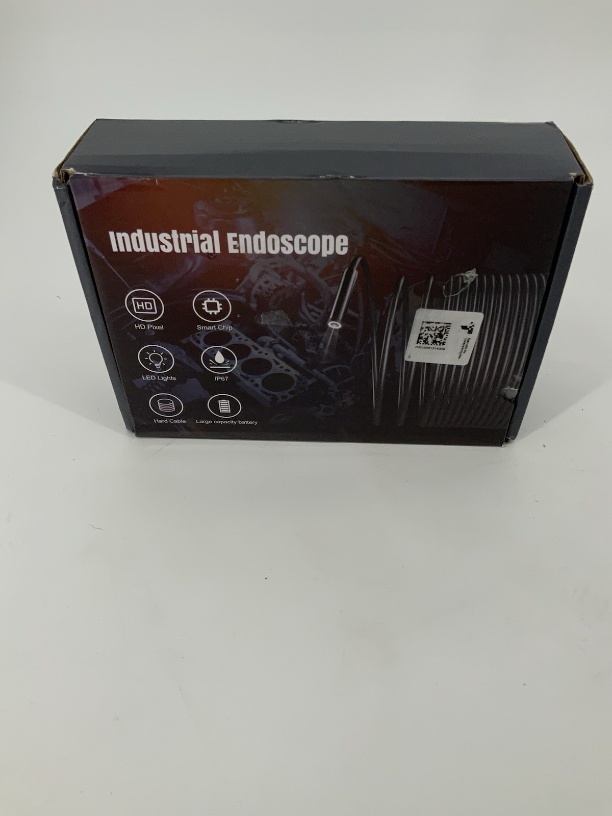 4.3inch HD LED Industrial Endoscope Borescope 1080P 8mm Inspection Camera IP67
