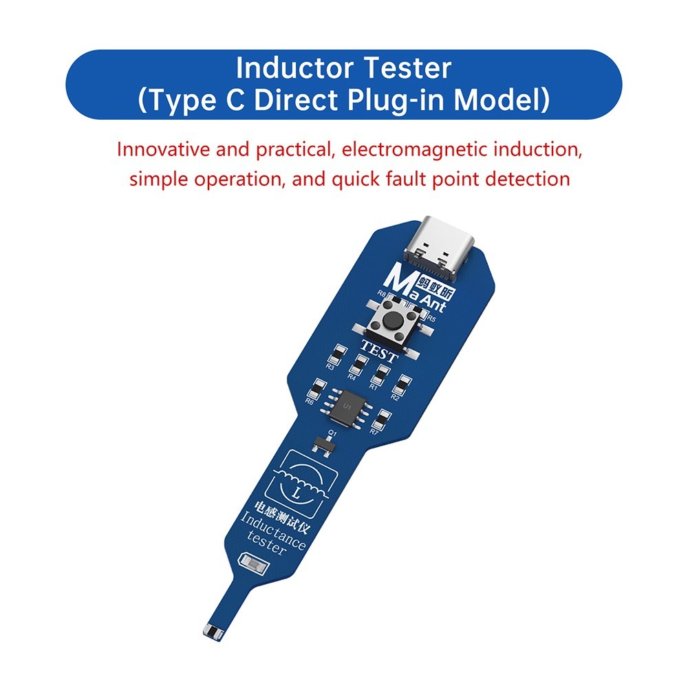 M093 Inductance Tester Motherboard Coil Tester Inductor Detector Repair Tool SP*