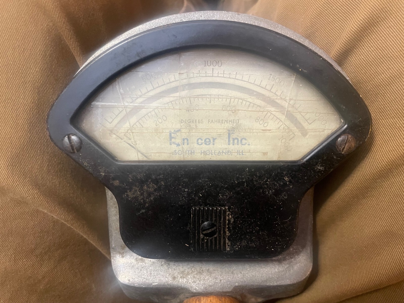 EN-CER FAHRENHEIT Guage – Model CL, Code K, 1000 DEGREE Limit