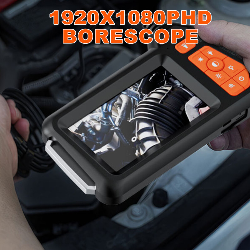 10M 4.3inch LED Industrial Endoscope Borescope 5.5mm Inspection Camera IP67