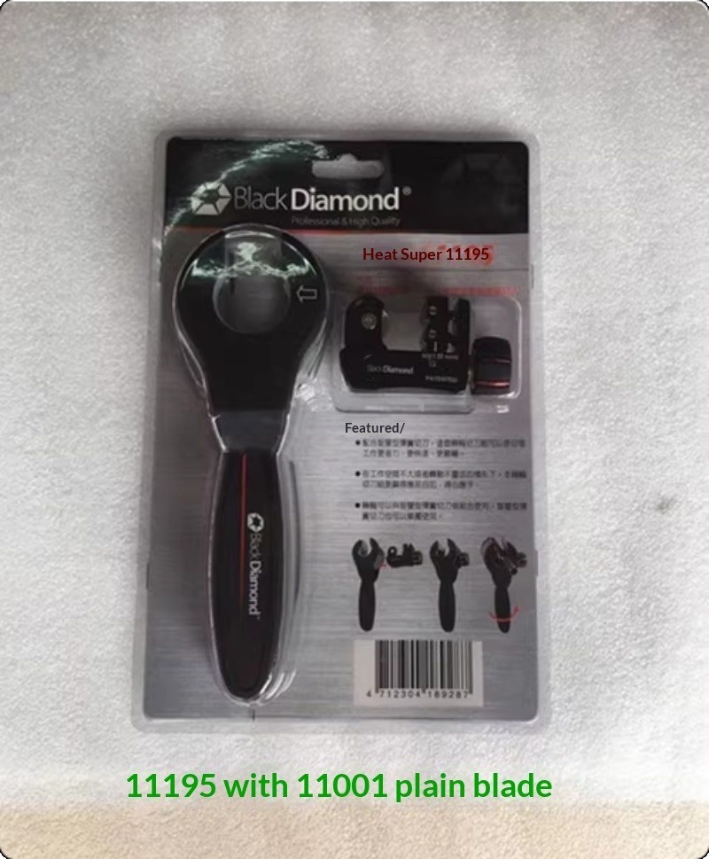 4-22mm, 11195 Model Black Diamond Mini Size Tube Cutter with Ratchet Handle