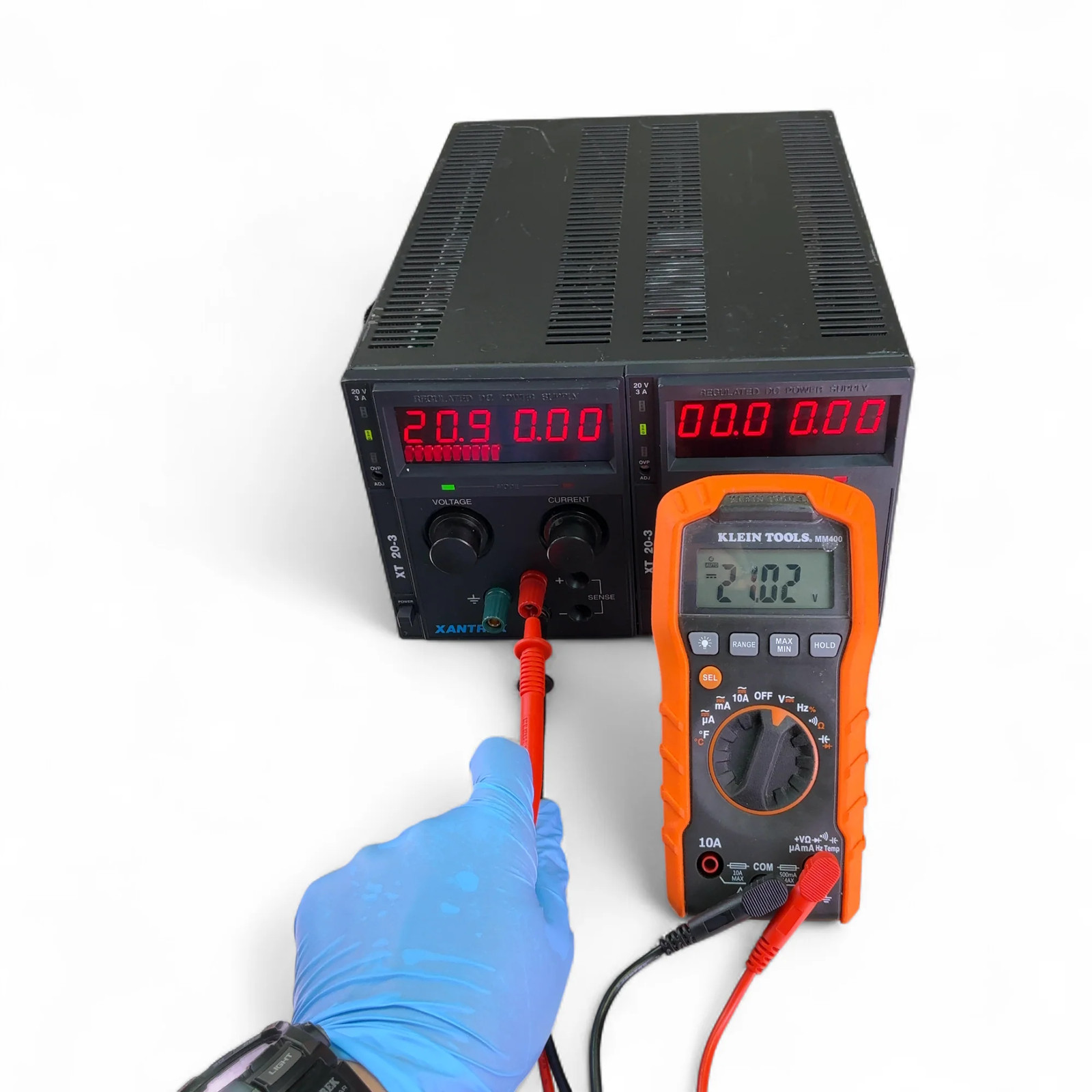 Xantrax Dual 20V Regulated DC Power Supply XTD20-3 (Best Offer!)