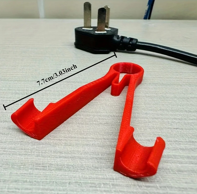 2pcs 3D-printed Multimeter Probe Holder 8mm/10mm One-Handed Electrician Tool