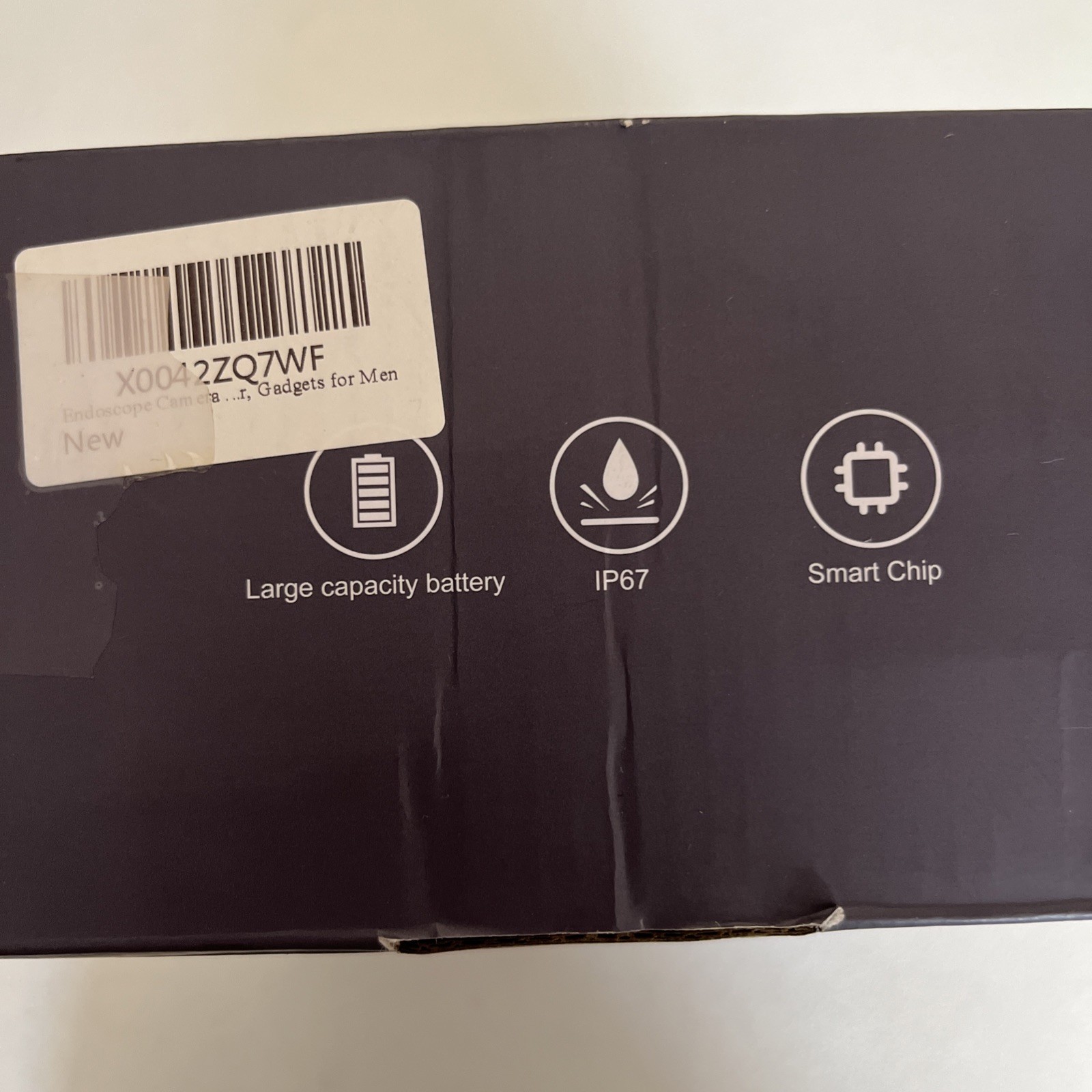 Industrial Endoscope Camera with Light And 50ft Semi-Rigid Cable