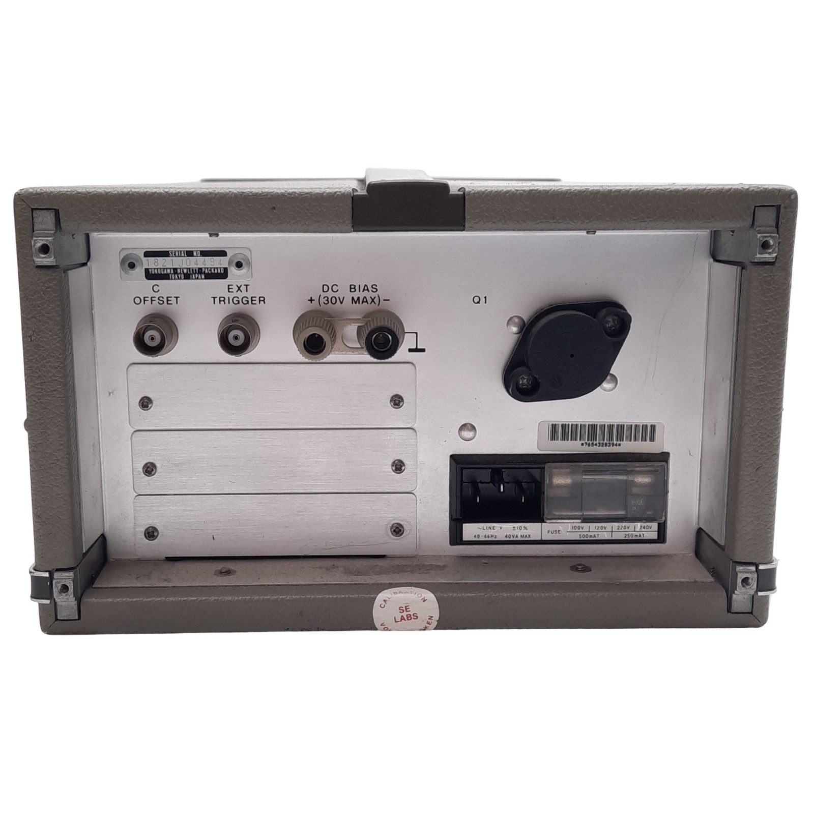 HP 4261A Digital LCR Meter, 3-1/2 Digit, 120Hz/1kHz, L-D/C-D/R, 40VA Max