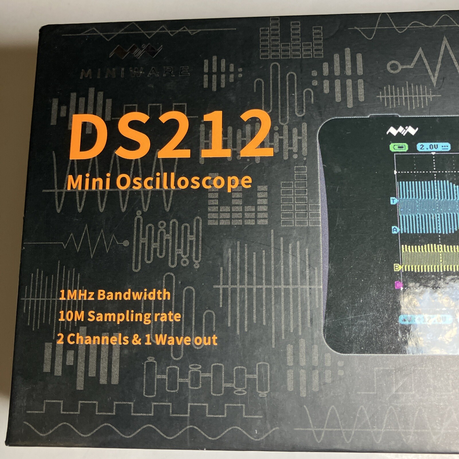 DS212 Pocket Size Portable Handheld Mini Digital Storage Oscilloscope (8)